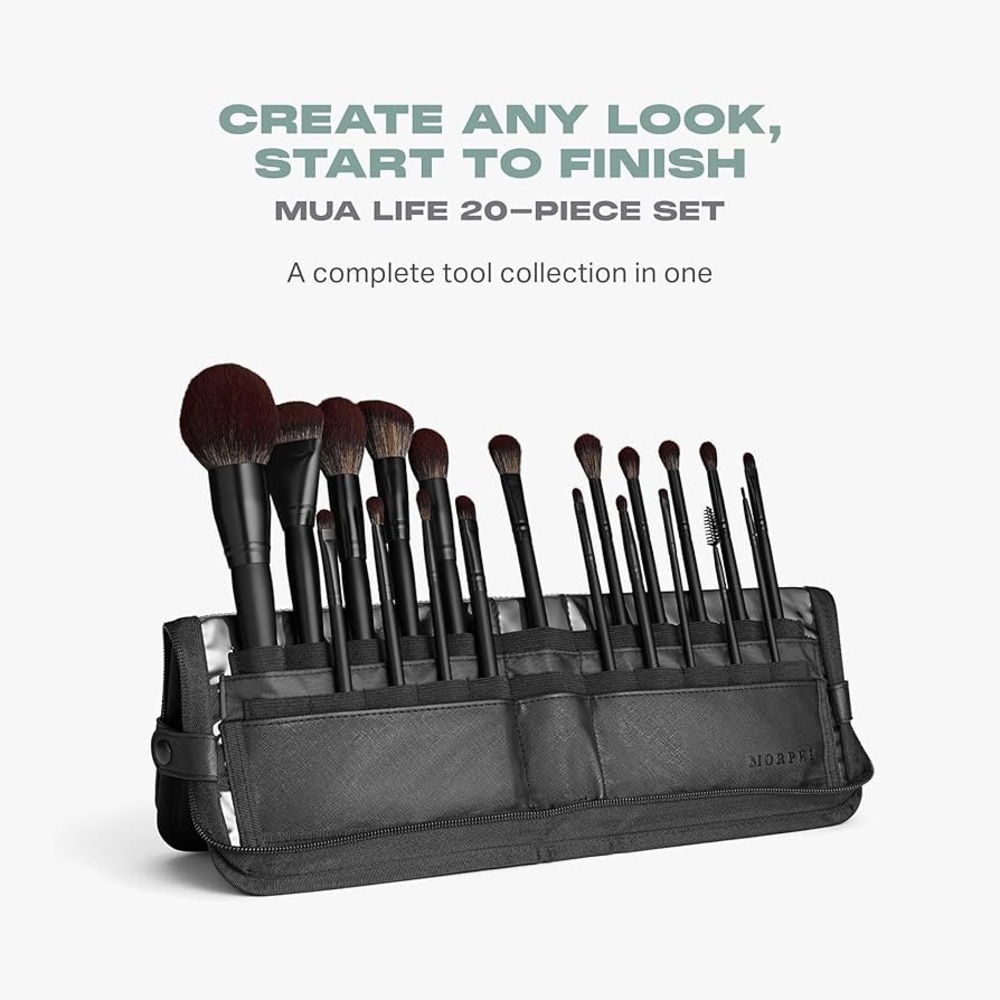Morphe 20-Piece MUA LIFE Brush set NWT - Picture 2 of 7